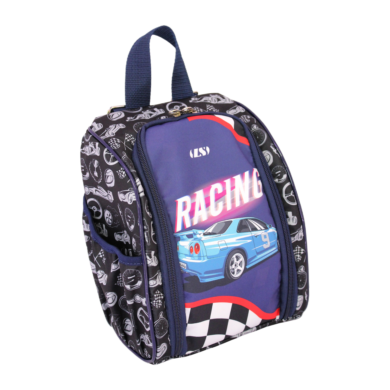 Lancheira infantil masculina LS carros Racing – LA6022